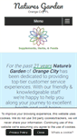 Mobile Screenshot of naturesgardenfl.com